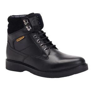 Base London Mens Bradley Leather Ankle Boots / Black